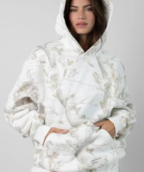 Comfrt Oversized Camo Hoodie