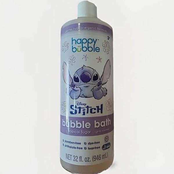 Stitch Happy Bubble Baby Bath Lightly Scented 32 Oz