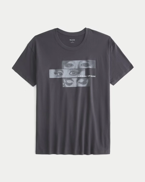 Oversized Ariana Grande Graphic Tee