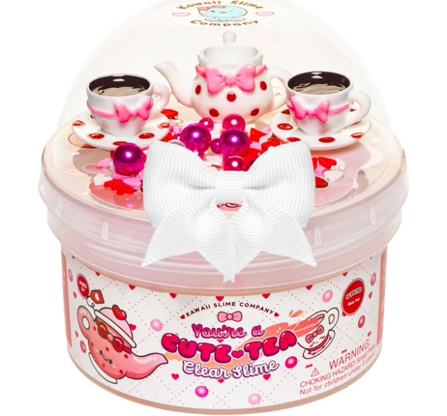 Kawaii Slime You're a Cute Tea Clear Slime