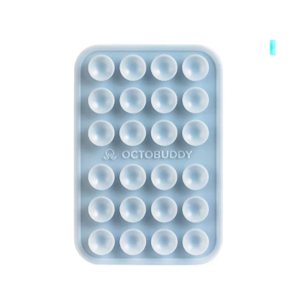 Octobuddy Silicone Suction Cup Phone Case Mount Classic - Baby Blue