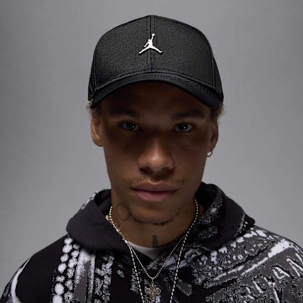 Jordan Rise Structured Metal Jumpman Hat
