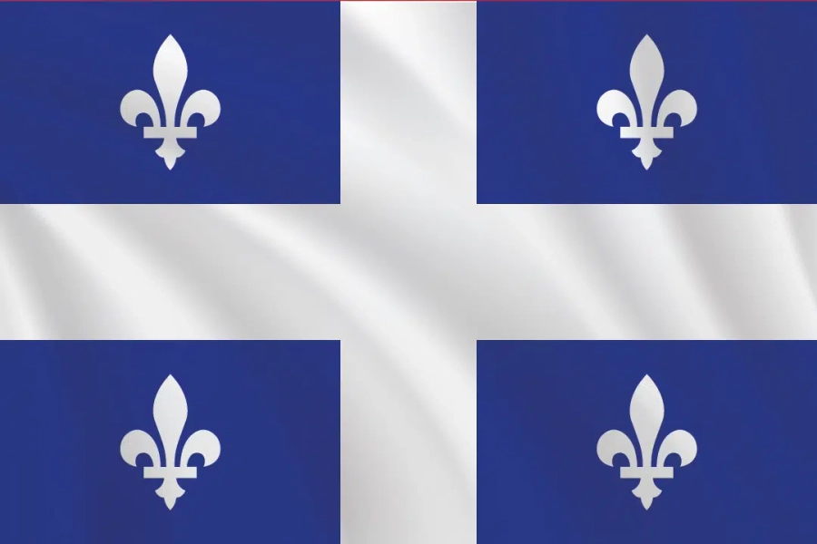 Quebec Stick Flag
