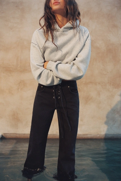Studded hoodie