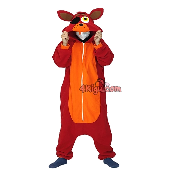 Foxy Onesie Fnaf Halloween Costumes - 4kigushop