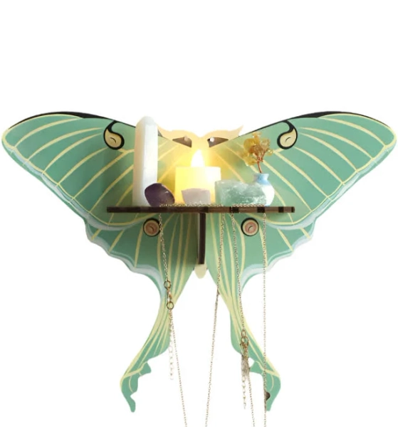 Fairycore Butterfly Shelf