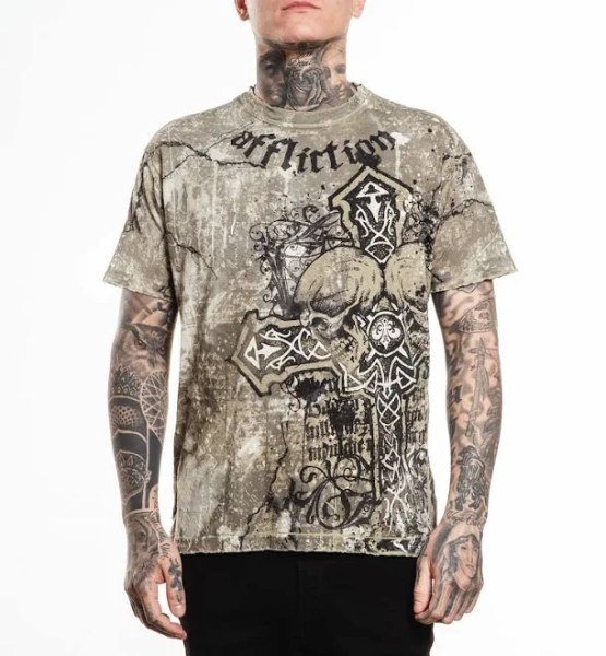 Affliction Men's Cotton Seeker T-Shirt