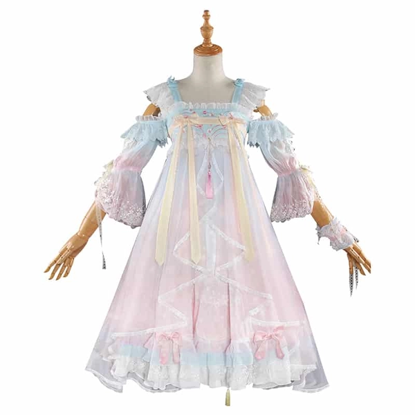 Cardcaptor Sakura Sakura Kinomoto Lolita Dress Cosplay Costume - Cosplay Buy