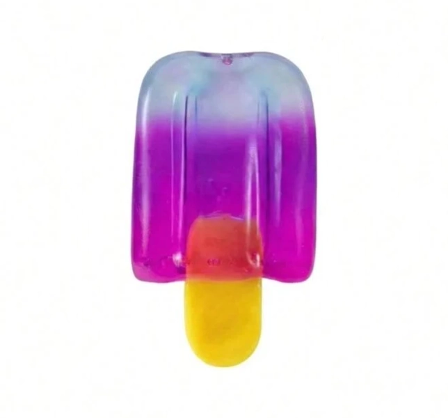 Mini Jelly Gradient Ice Cream Squishy Toys, Ice Cream & Popsicle Squeeze Stress Relief Fidget Toys,