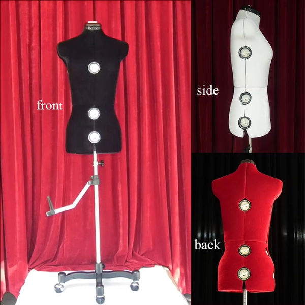 Professional Full Cloth Mannequin for DIY Sewing, Tailor Mannekin Supplies, Adjustable Size, E175, 2023