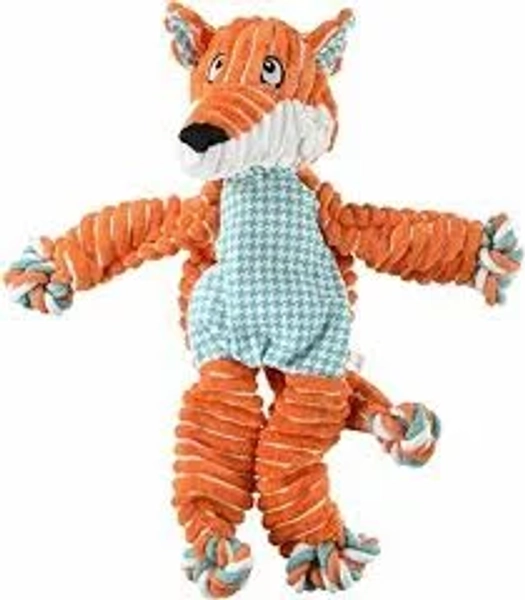 Kong Floppy Knots Fox Dog Toy