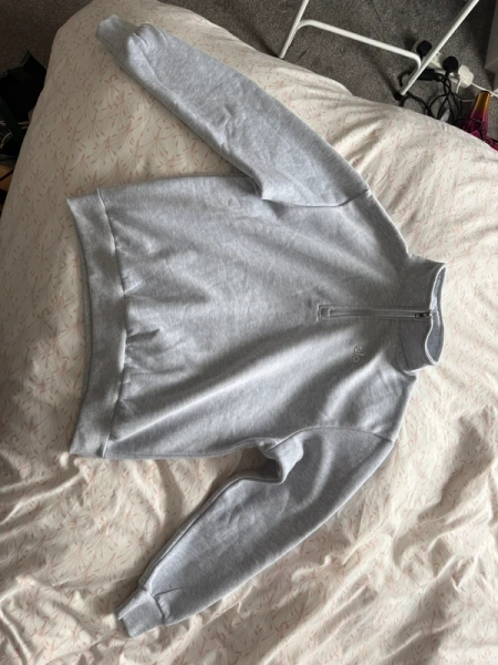 Grey alo quarter zip