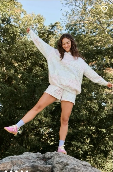 Move Free Patchwork Shorts
