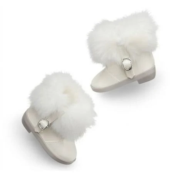 American Girl x Something Navy Frosty Faux-Fur Booties