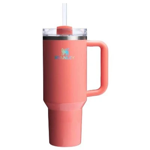 Stanley H2.0 Flowstate Quencher Tumbler Pucker Peach 40oz