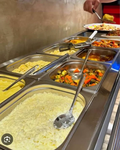 Un almuerzo buffet