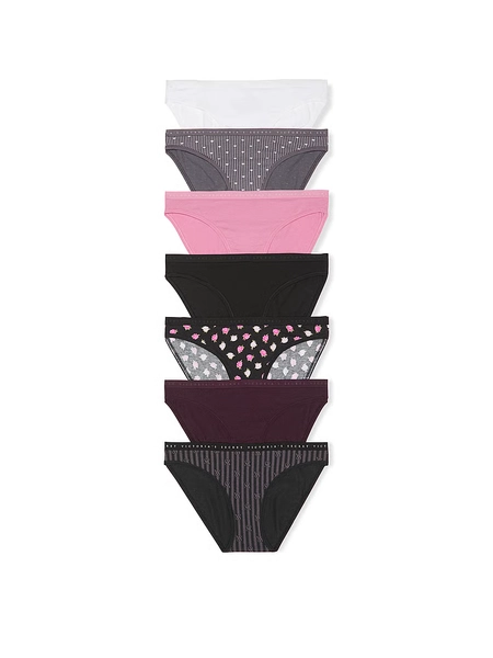 7-Pack Stretch Cotton Bikini Panties