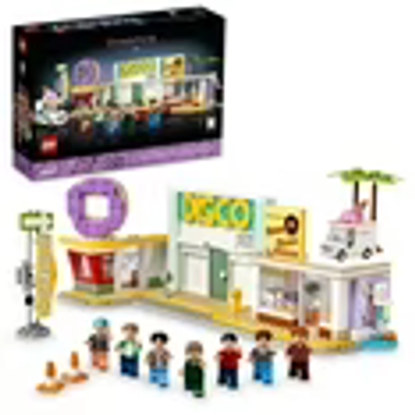 LEGO Ideas BTS Dynamite Model Kit for Adults, 7 Minifigures of The Famous K-pop Band, Features RM, Jin, SUGA, J-Hope, Jimin, V and Jung Kook, 21339