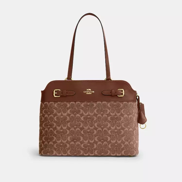 Easton Tote Bag In Signature Chenille