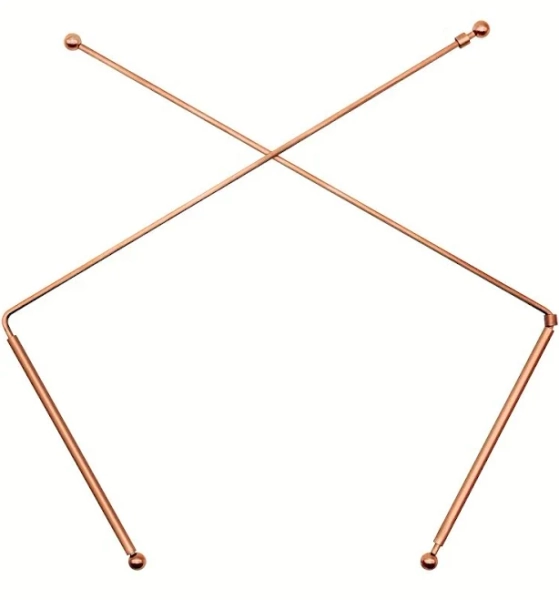 Paranormal equipment equipment paranormal kit, Ghost equipment, 99.9 % Pure Copper Dowsing Rods ( 2-Pack ) -- Divining Rods for Water Detection