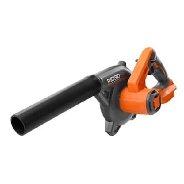 RIDGID 18V Lithium-Ion Cordless Compact Jobsite Blower with Inflator/ Deflator
