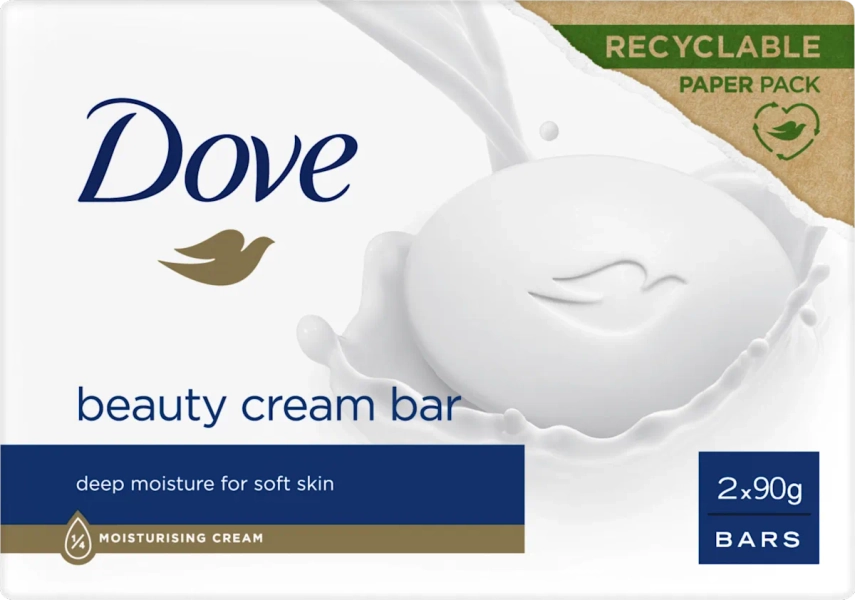 Seifenstück beauty cream (2x90g), 180 g