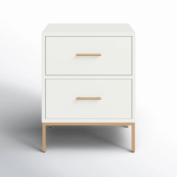 AllModern Marino Two Drawer Nightstand