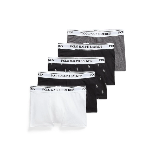 Lot de 5 slips-boxers classiques coton stretch