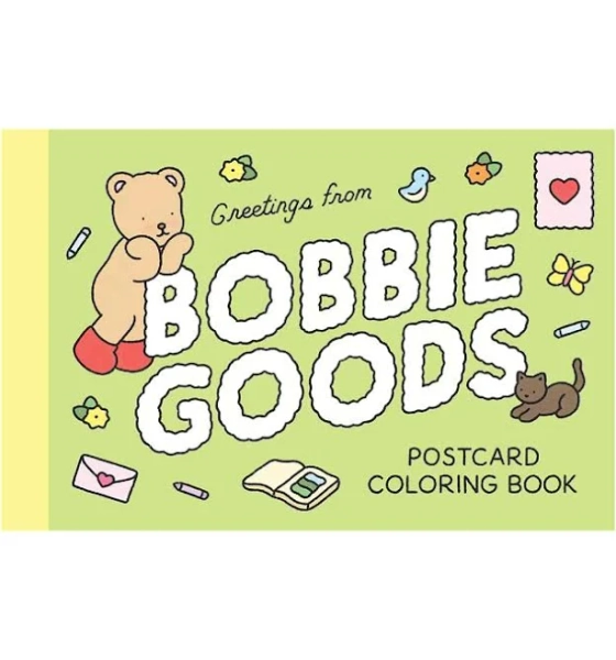 Bobbie Goods Postcard Coloring Book 20 Postcards
