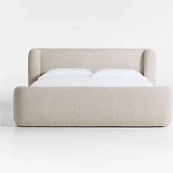 Crate & Barrel Salone Upholstered King Bed