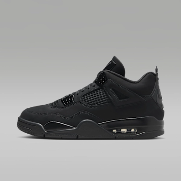 Air Jordan 4 Retro "Black Cat" Men's Shoes