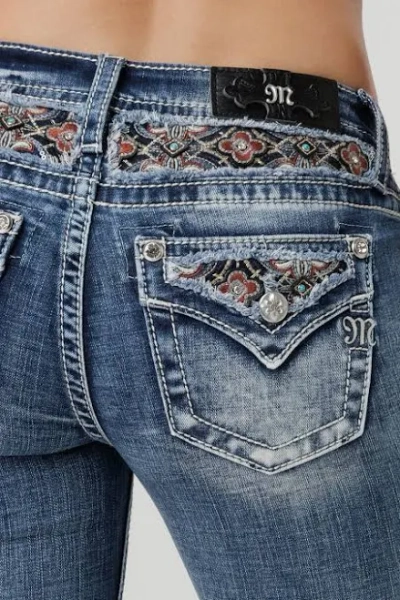 Miss Me Autumn Rhapsody Bootcut Jeans