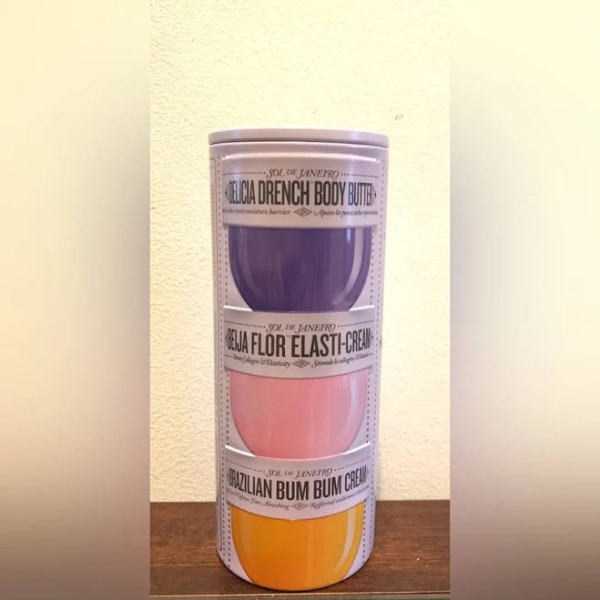 Sol De Janeiro Skincare | Sol De Janeiro Rio Body Cream Trio Set New Limited Edition Beauty | Color: Pink/Purple | Size: Os | Thrifted_Canada's Closet