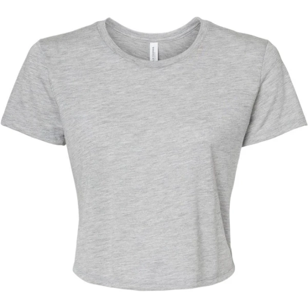 Flowy Cropped Tee Bella + Canvas Women's