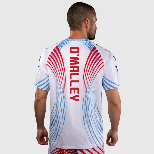 Men's Official UFC Freedom 250 by Venum White Sean O'Malley Authentic Fight Night Walkout Jersey