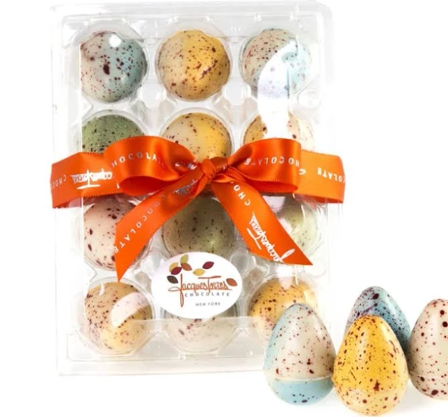 Jacques Torres Easter Egg Caramel Bonbons, Easter Delivery