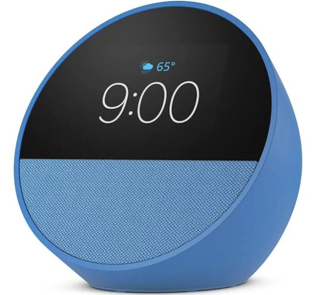 Amazon Echo Spot Smart Alarm Clock with Alexa