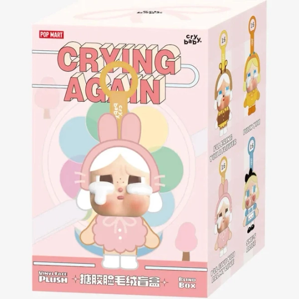 CRYBABY Crying Again Series Vinyl Face Plush Blind Box