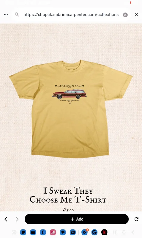 I Swear They Choose Me T-Shirt