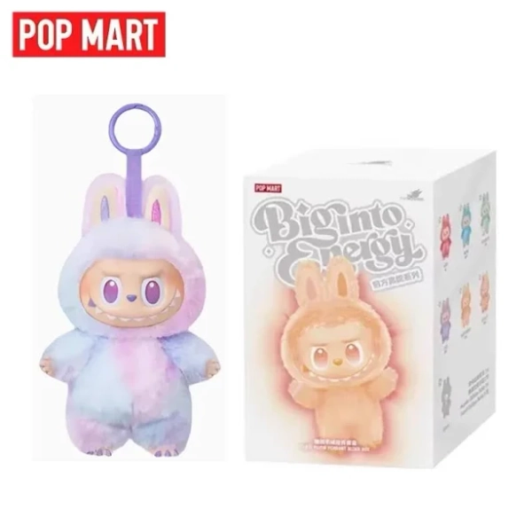 POP MART Labubu V3 Big Into Energy The Monsters Luck Plush AUTHENTIC