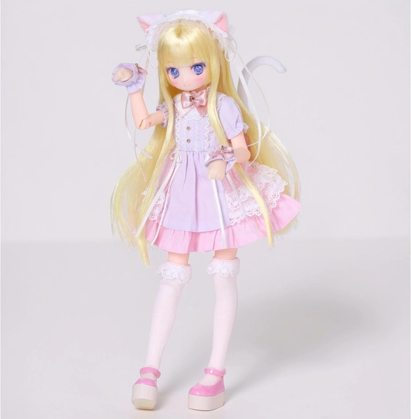 AZONE Colorful Dreamin' Mebae A Gift from M.K. White Cat ver POD056-MGS 1/6 Doll
