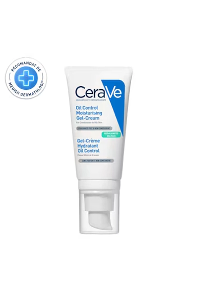 Gel-crema cu efect hidratant,  Oil Control pentru ten mixt spre gras, 52 ml CeraVe (3337875904513) | Fashion Days