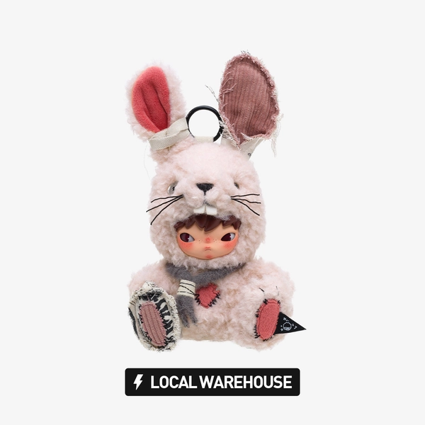 Hirono Little Hare Plush Doll Pendant-POP MART(United States)