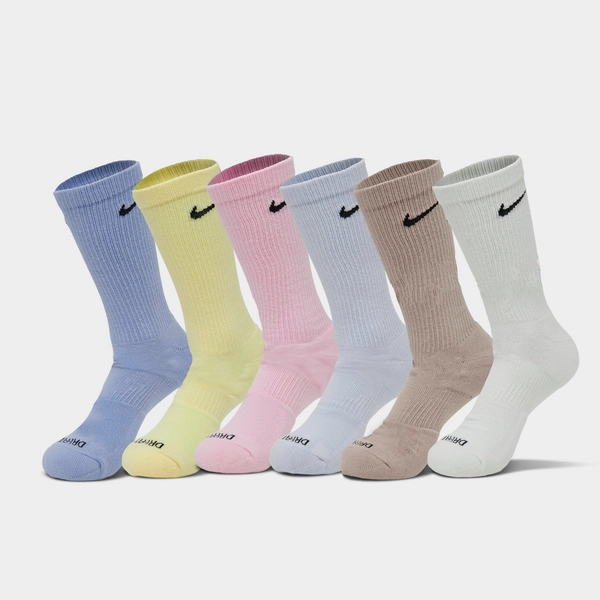 Nike Everyday Plus Cushioned Crew Training Socks (6-Pack) - Size M