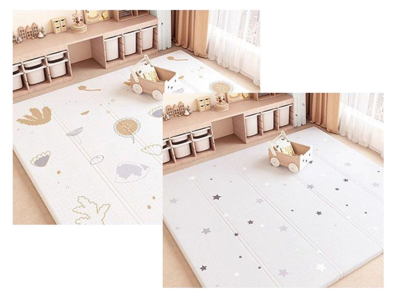 Alfombra Antigolpes Plegable Niño Bebes 180x200cm reversible