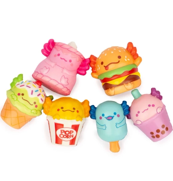 Kawaii Slime Snaxolotl Mini Squishies