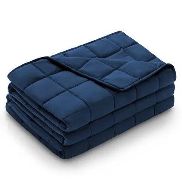 Justlet Weighted Blanket for Adults, Soft and Breathable Heavy Blanket with Premium Glass Breads