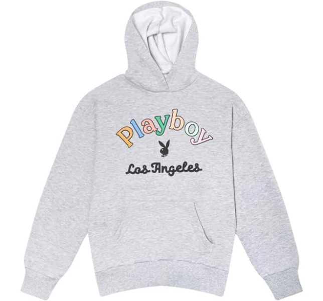 Playboy Women's Rainbow Masthead Hoodie
