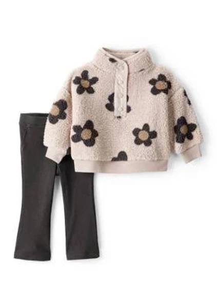 Carter's Baby Girl Floral Fleece Pullover Set