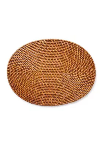 Dark Rattan Placemat 